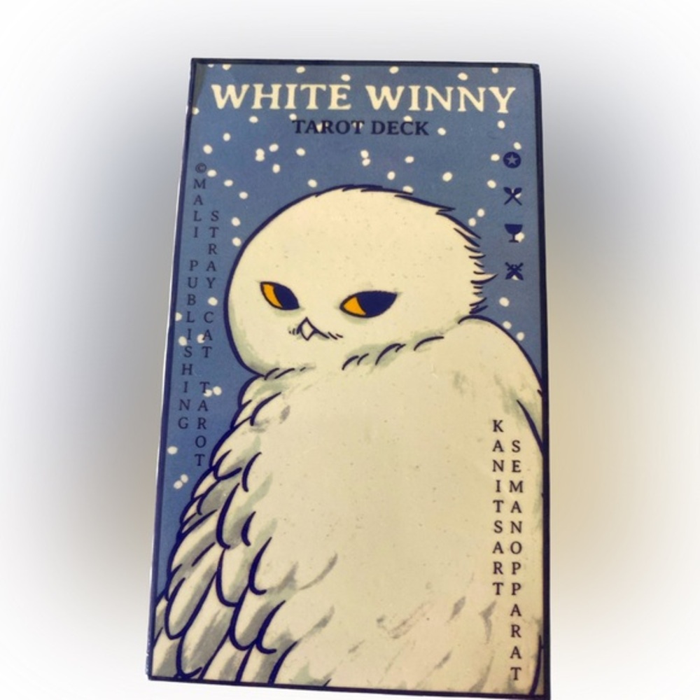 White Winny Tarot Deck-2.5x4,78cards , New Deck , download white book pdf